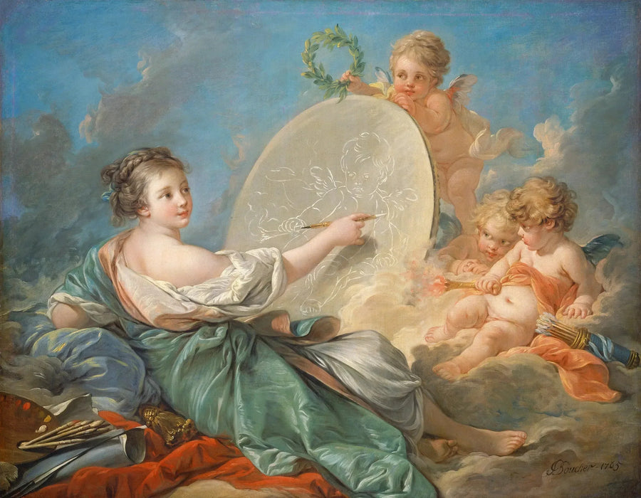 絵画の寓意 - フランソワ・ブーシェ

Source:
Allégorie de la peinture - François Boucher