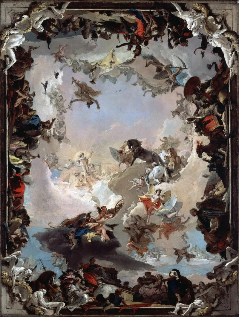 惑星と大陸の寓意画 - ジョヴァンニ・バッティスタ・ティエポロ

Source:
Allégorie des planètes et des continents - Giovanni Battista Tiepolo