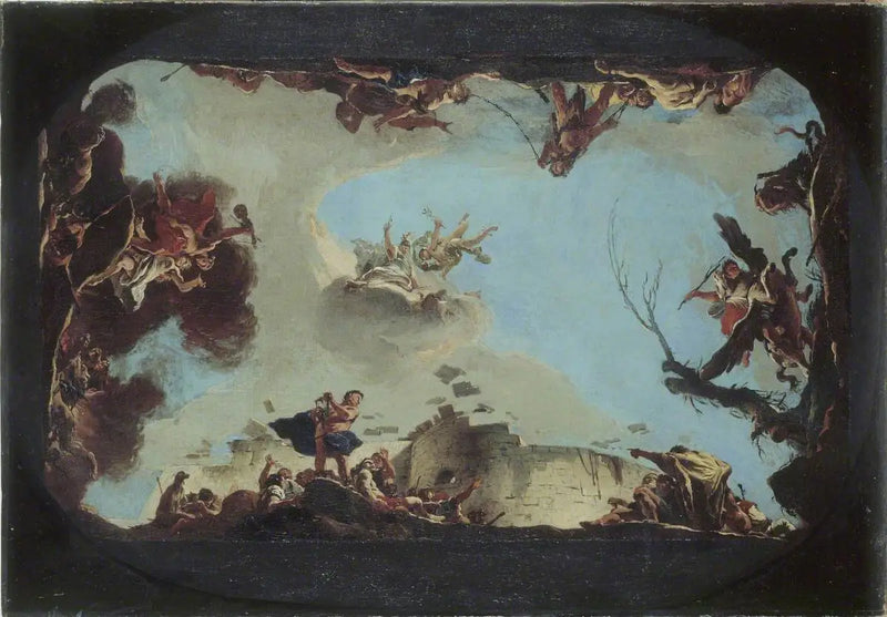 雄弁の力の寓意 - ジョヴァンニ・バッティスタ・ティエポロ

Source:
Allégorie du pouvoir de l'éloquence - Giovanni Battista Tiepolo