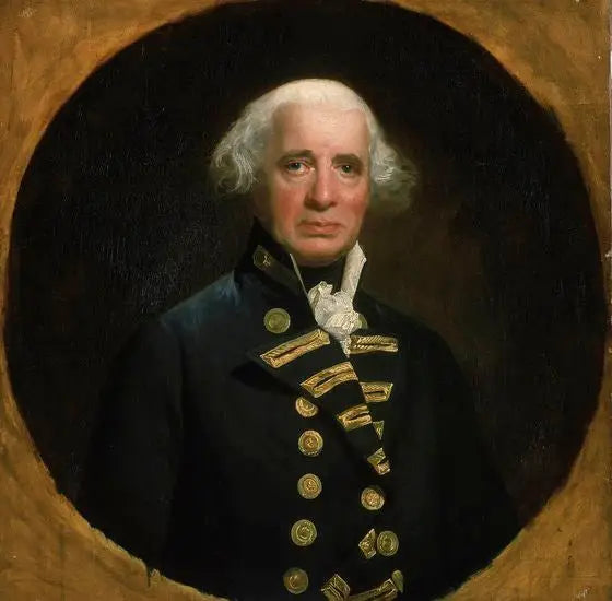 ハウ提督（1726-1799）、第1代ハウ伯爵 - ジョン・シングルトン・コープリー

Source:
Amiral de la flotte Howe (1726-1799), 1er comte Howe - John Singleton Copley