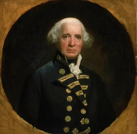 ハウ提督（1726-1799）、第1代ハウ伯爵 - ジョン・シングルトン・コープリー

Source:
Amiral de la flotte Howe (1726-1799), 1er comte Howe - John Singleton Copley