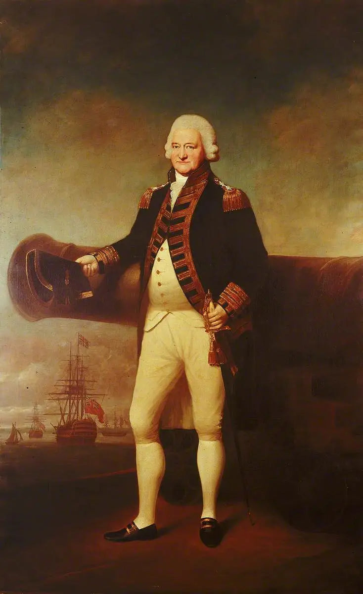 アドミラル・サー・チャールズ・サンダース（1713? - 1775） - ジョシュア・レイノルズ