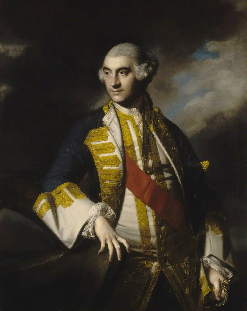 アドミラル・サー・チャールズ・サンダース、1713年頃-1775年 - ジョシュア・レイノルズ