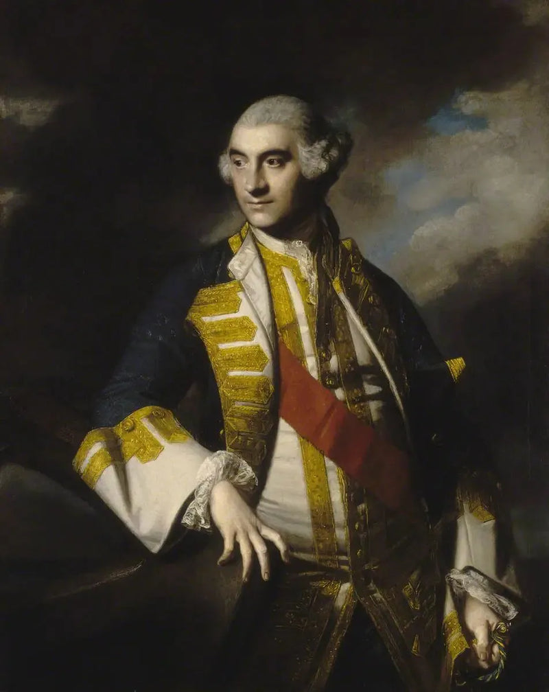 アドミラル・サー・チャールズ・サンダース、1713年頃-1775年 - ジョシュア・レイノルズ