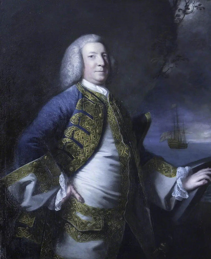 アドミラル・サー・ジョージ・アンソン、ソバートン男爵（1697-1762） - ジョシュア・レイノルズ