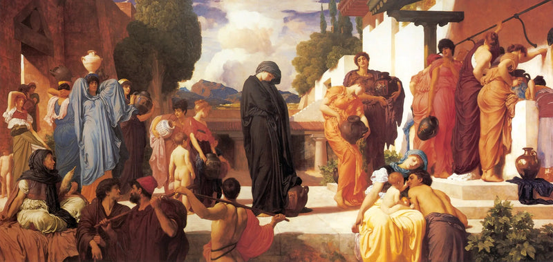 アンドロマケ捕虜 - フレデリック・レイトン

Source:
Andromaque captive - Frederic Leighton