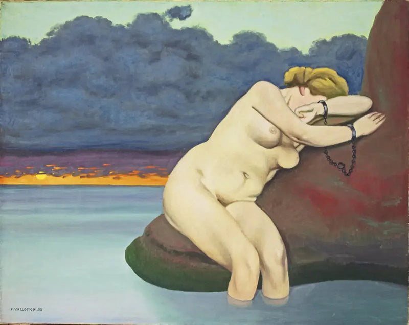 拘束されたアンドロメダ - フェリックス・ヴァロトン

Source:
Andromède enchaînée - Félix Vallotton