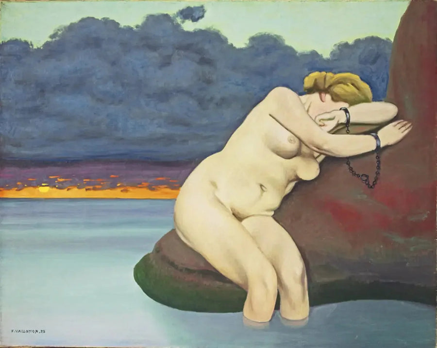 拘束されたアンドロメダ - フェリックス・ヴァロトン

Source:
Andromède enchaînée - Félix Vallotton
