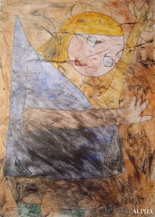 Ange toujours à tâtons - Paul Klee - Reproductions de tableaux et peintures haut de gamme