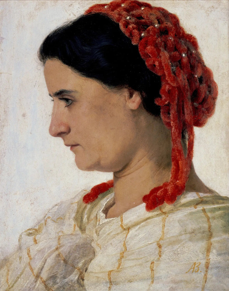 赤いヘアネットをつけたアンジェラ・ベックリン - アルノルト・ベックリン

Source:
Angela Böcklin avec un filet à cheveux rouge - Arnold Böcklin