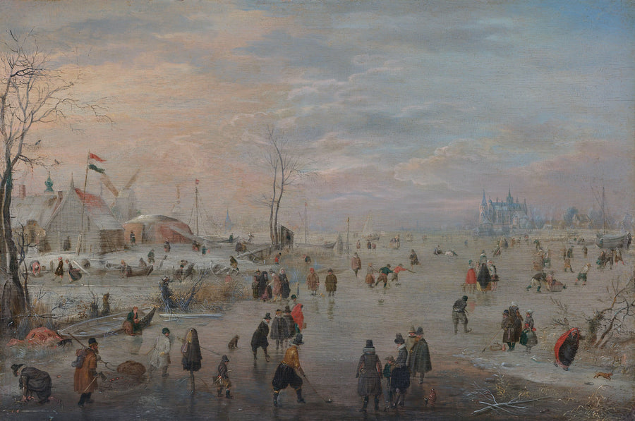 Animation de glaces - Hendrick Avercamp