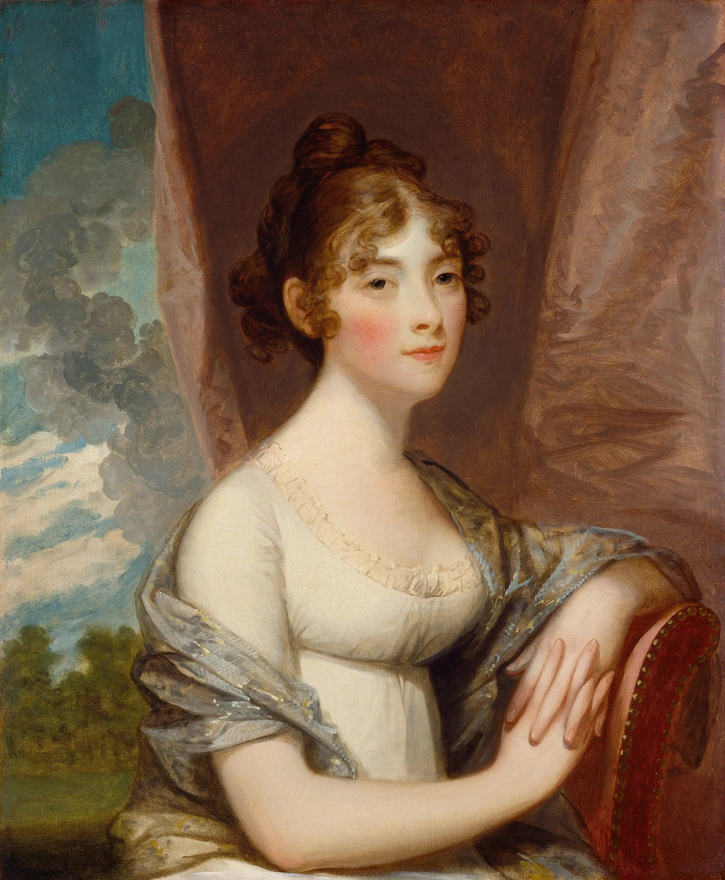 Ann Barry - Gilbert Stuart image 1 reproduction artisanale de tableau
