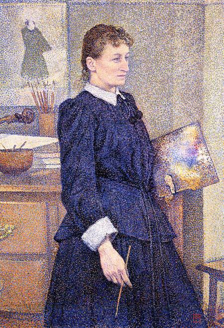 アナ・ボッホの工房で、1893年 - テオ・ヴァン・リッセルベルヘ
