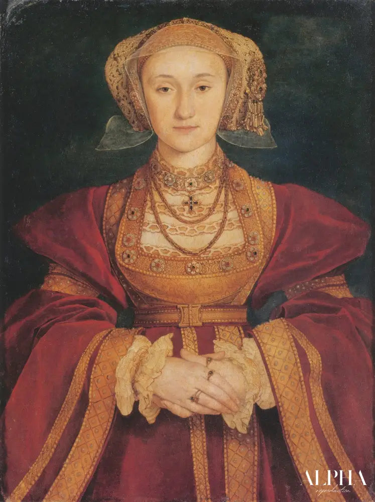 Anne de Clèves - Hans Holbein le Jeune - Reproductions de tableaux et peintures haut de gamme