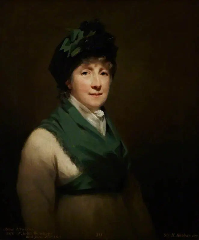 アン・アースキン、ジョン・ウォーチョープ夫人・エドモンストン（1740年 - 1811年） - ヘンリー・レーバーン