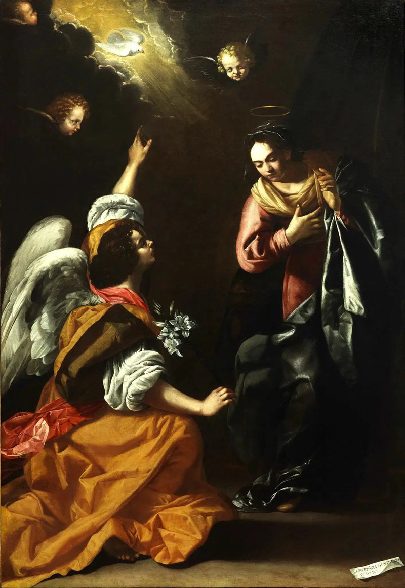 受胎告知 - アルテミジア・ジェンティレスキ

Source:
Annonciation - Artemisia Gentileschi