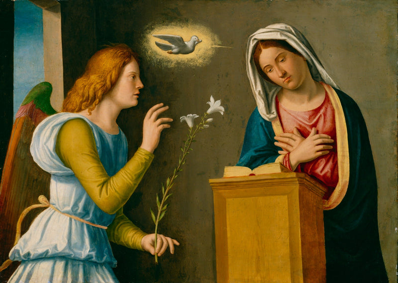 受胎告知 - チマ・ダ・コネリアーノ