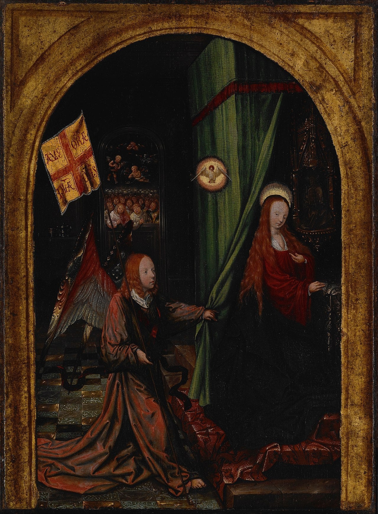 Annonciation - Jacob Cornelisz van Oostsanen - Alpha Reproduction