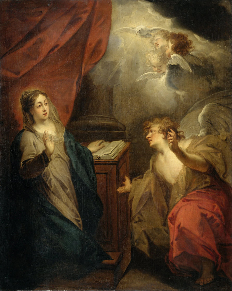 L'Annonciation à Marie - Jacob de Wit