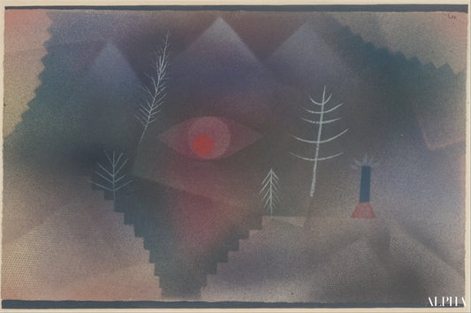 Aperçu d'un paysage - Paul Klee - Reproductions de tableaux et peintures haut de gamme