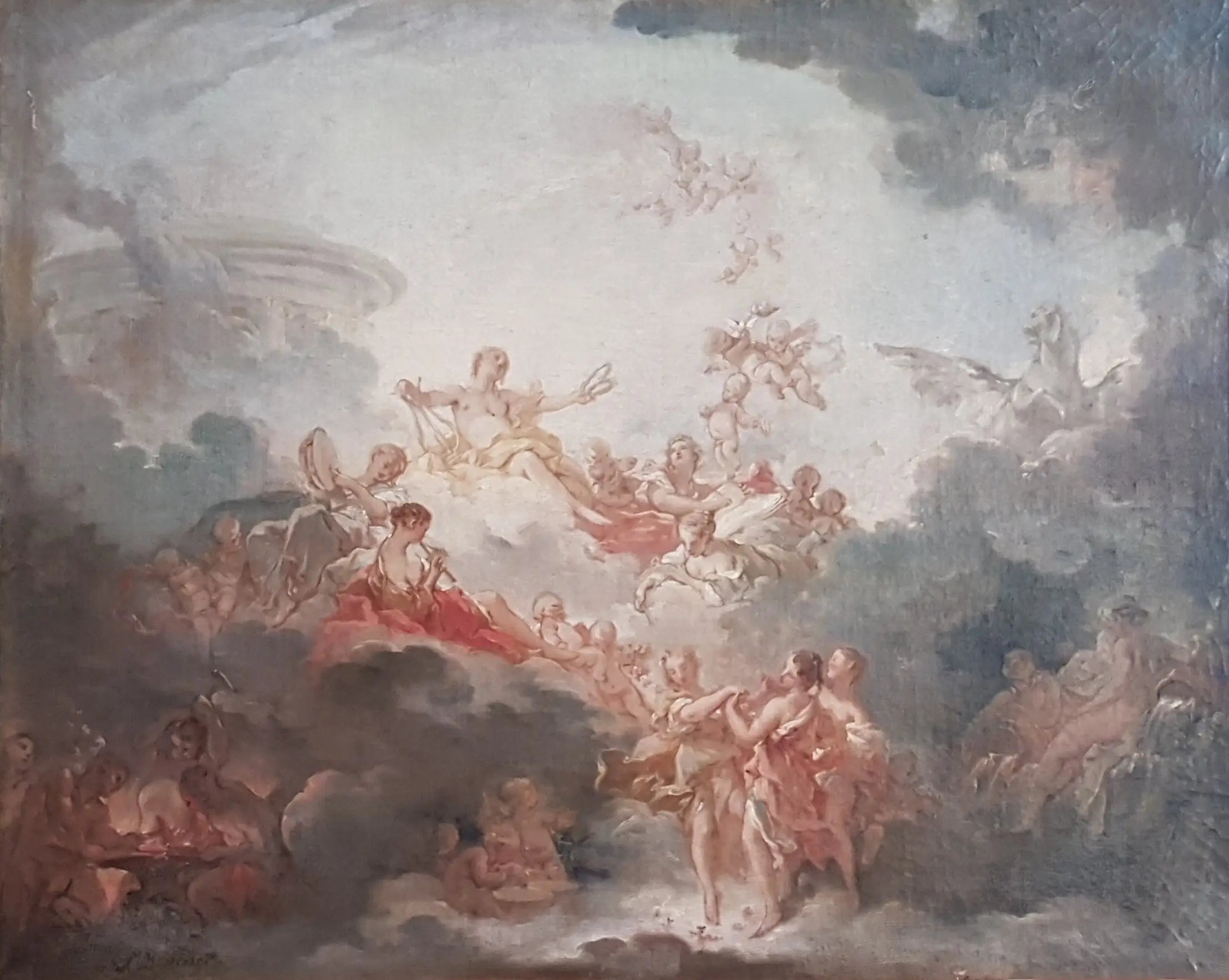 Apollon couronnant les arts - François Boucher - Alpha Reproduction