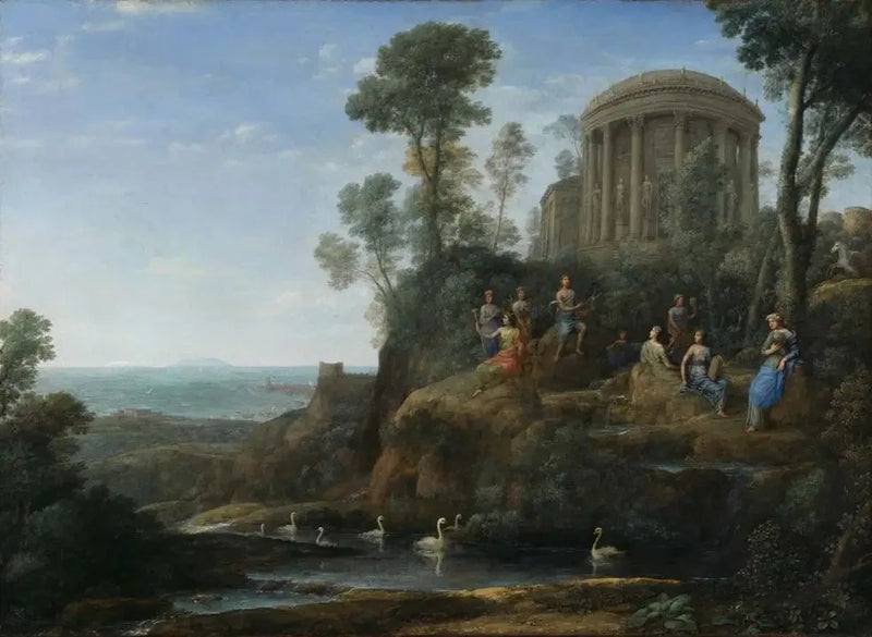 アポロンとミューズたちがヘリコン山にいる - クロード・ロラン

Source:
Apollon et les Muses sur le mont Hélicon - Claude Lorrain