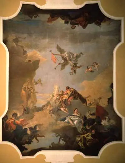 Apothéose d’Angelo della Vecchia - Giovanni Battista Tiepolo - Alpha Reproduction