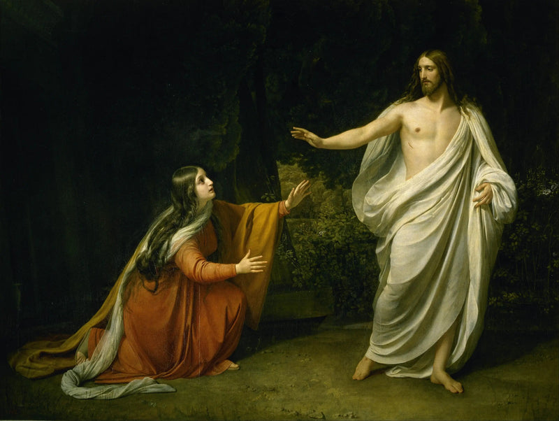 復活後のマグダラのマリアへのキリストの出現 - アレクサンドル・イワノフ

Source:
Apparition du Christ à Marie-Madeleine après la Résurrection - Alexandre Ivanov