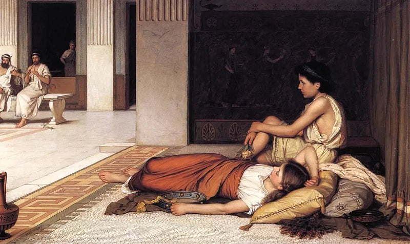 ダンスの後 - ジョン・ウィリアム・ウォーターハウス