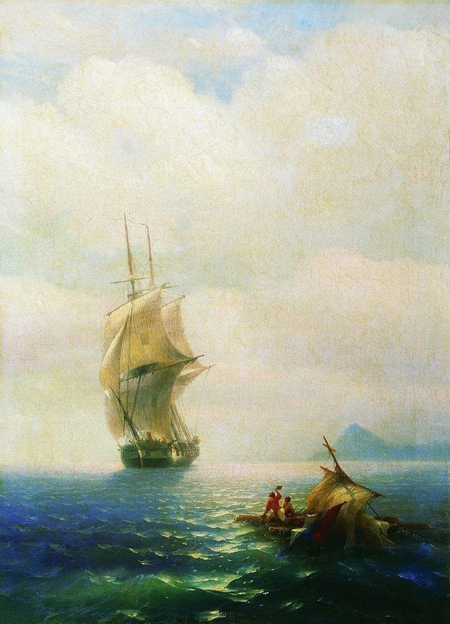 嵐の後 - イヴァン・アイヴァゾフスキー

Source:
Après la tempête - Ivan Aïvazovski
