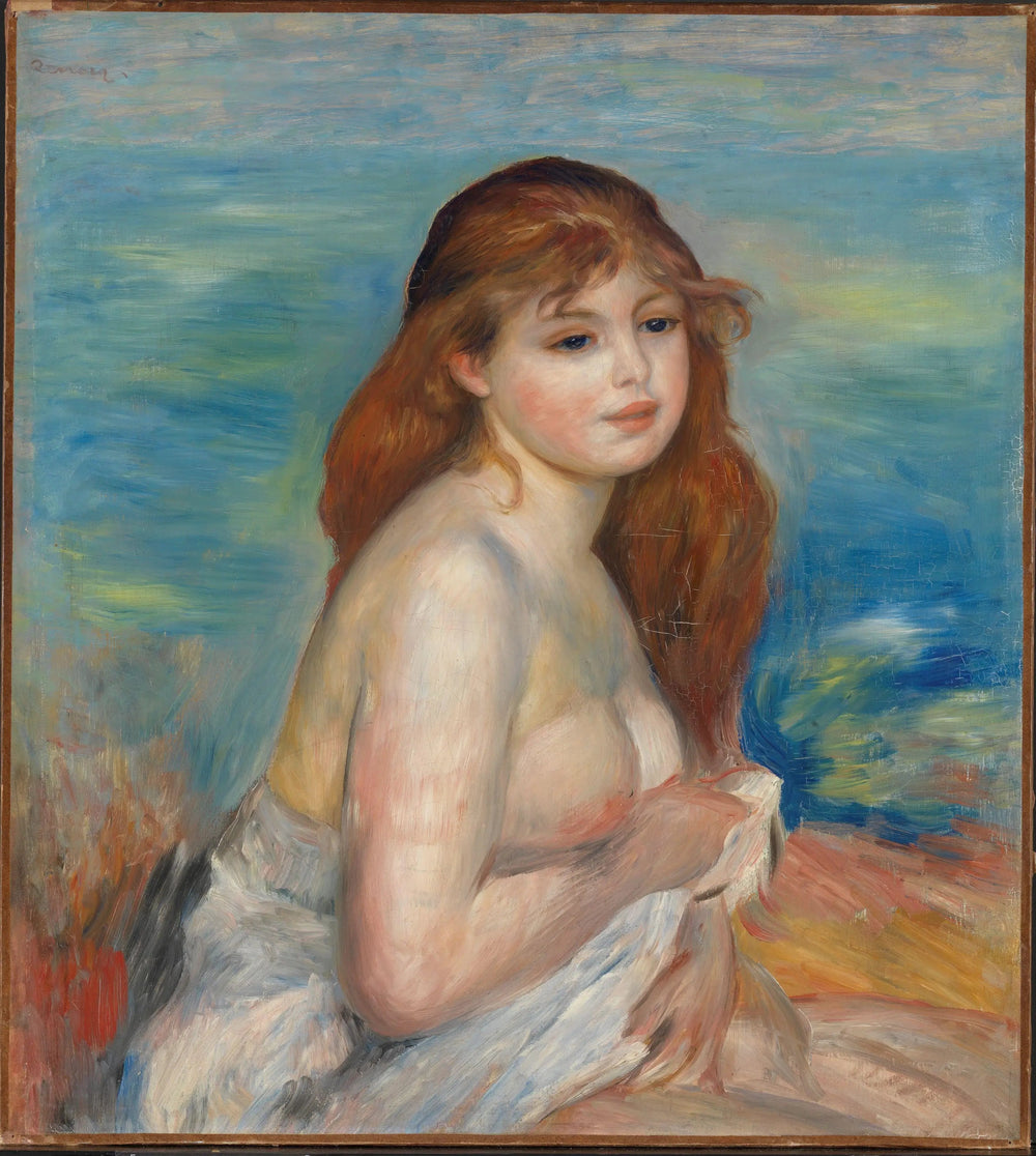 Après le bain - Pierre-Auguste Renoir image 1 tableau peint à l’huile sur toile