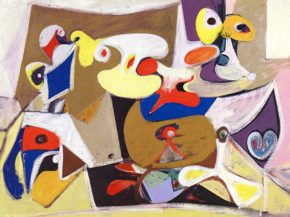 Après Xhorkum - Arshile Gorky image 1 copie peinte à la main à l’huile