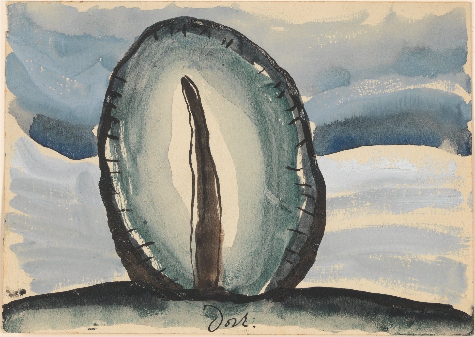 Arbre - Arthur Dove image 1 copie de tableau peinte à la main