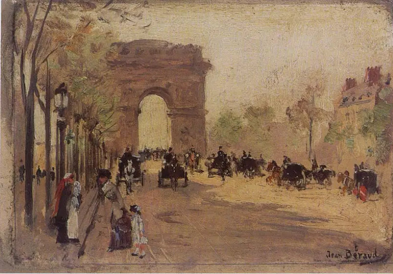 凱旋門とシャンゼリゼ通り - ジャン・ベロー

Source:
Arc de triomphe et Champs-Élysées - Jean Béraud