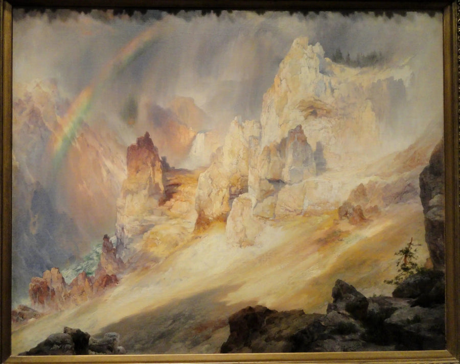 イエローストーン国立公園のグランドキャニオンにかかる虹 - トーマス・モラン

Source:
Arc-en-ciel sur le Grand Canyon de Yellowstone - Thomas Moran