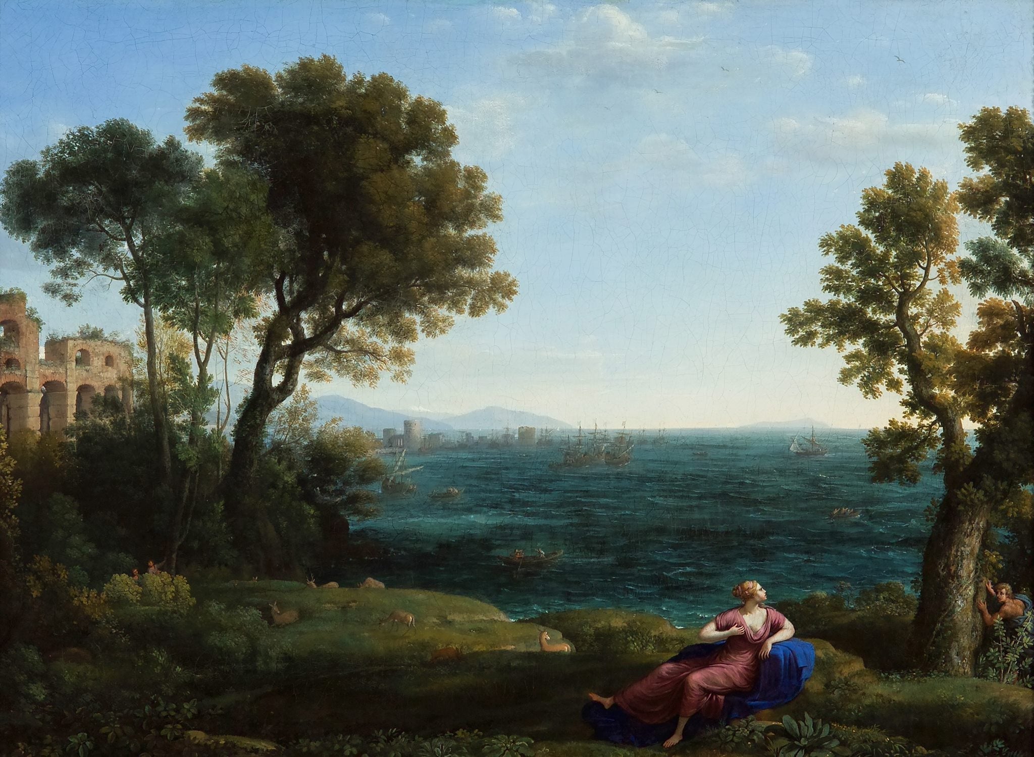 Ariane et Bacchus à Naxos - Claude Lorrain - Alpha Reproduction