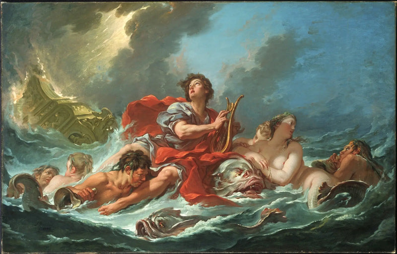 アリオン・シュル・ル・ドーファン - フランソワ・ブーシェ

Source:
Arion sur le Dauphin - François Boucher