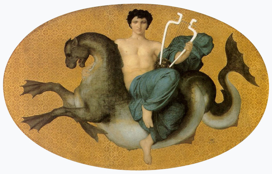 Arion sur un monstre marin - Bouguereau
