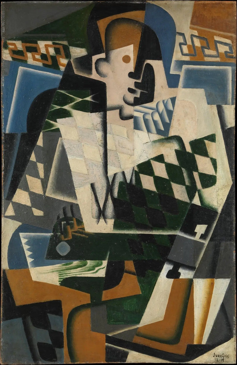ギターを持つアルルカン - フアン・グリス

Source:
Arlequin à la guitare - Juan Gris