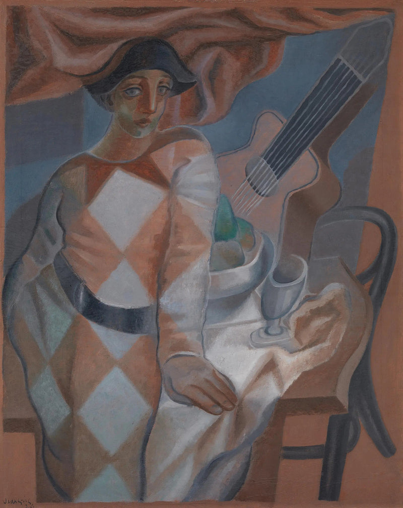 テーブルの前のアルルカン - フアン・グリス

Source:
Arlequin devant une table - Juan Gris