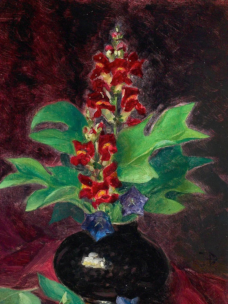 花のアレンジメント。 - H. A. Brendekilde

Source:
Arrangement avec des fleurs. - H. A. Brendekilde