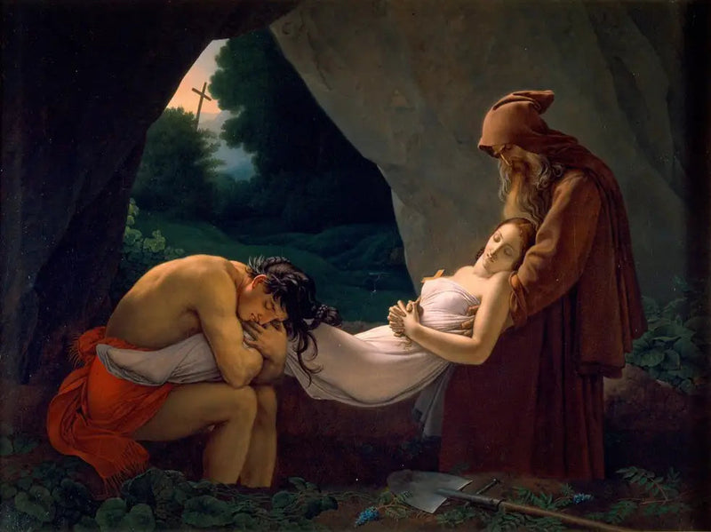 アタラ ポルテ オ トンボー - アンヌ＝ルイ・ジロデ

Source:
Atala portée au tombeau - Anne-Louis Girodet