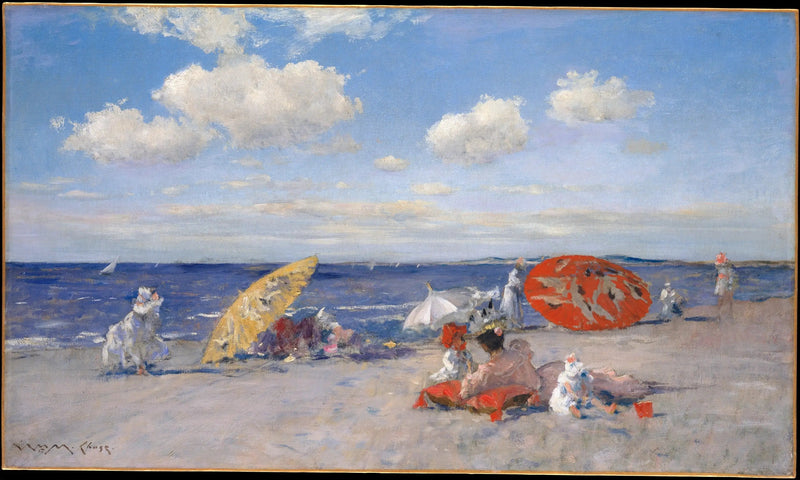 海辺 - ウィリアム・メリット・チェイス

Source:
Au bord de la mer - William Merritt Chase