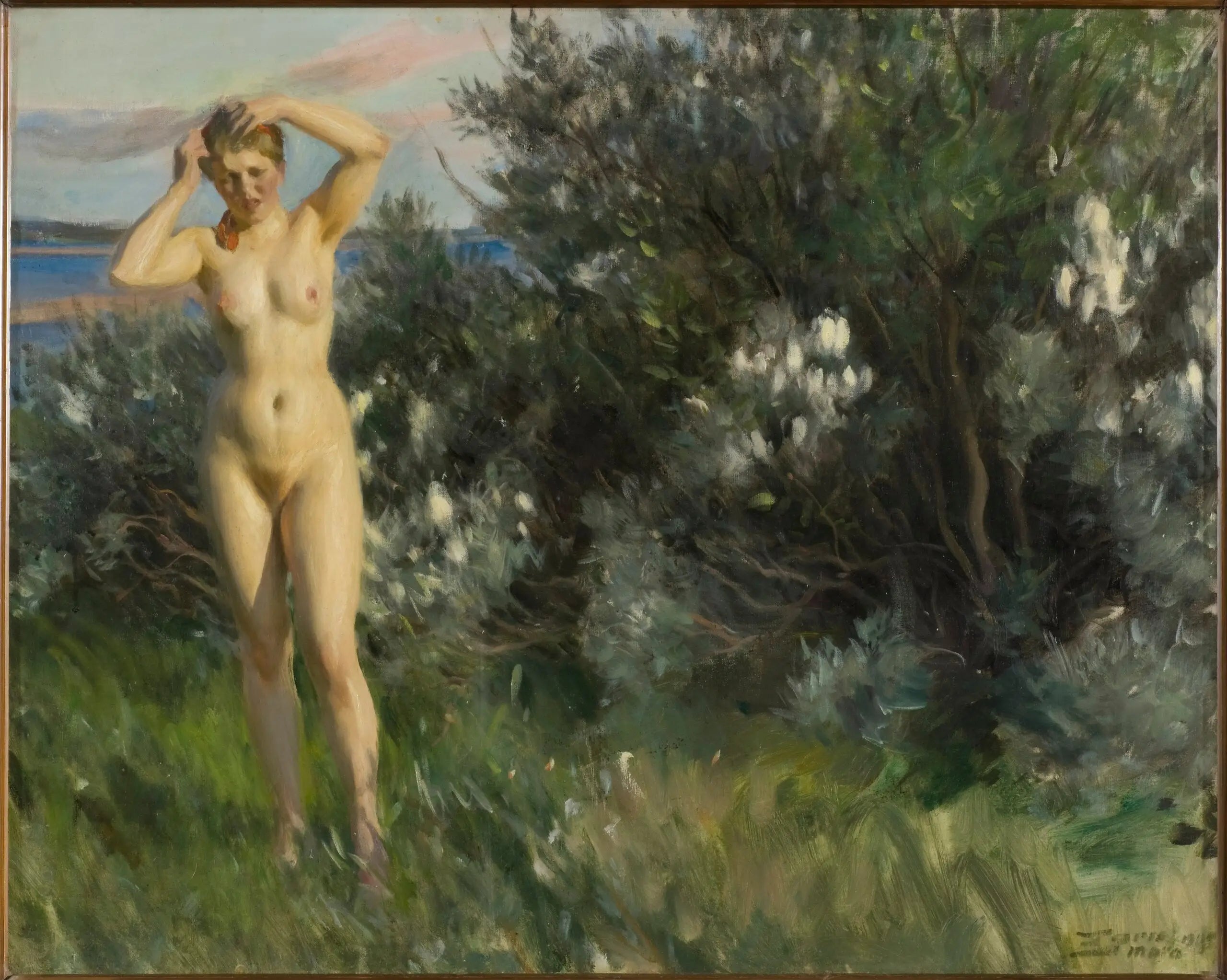 Au bord du lac Siljan - Anders Zorn - Alpha Reproduction