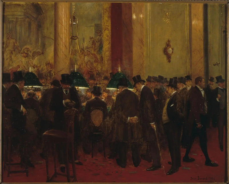 オー・サークル - ジャン・ボロー

Source:
Au cercle - Jean Béraud