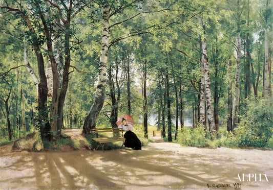 Au chalet d'été - Ivan Shishkin - Reproductions de tableaux et peintures haut de gamme