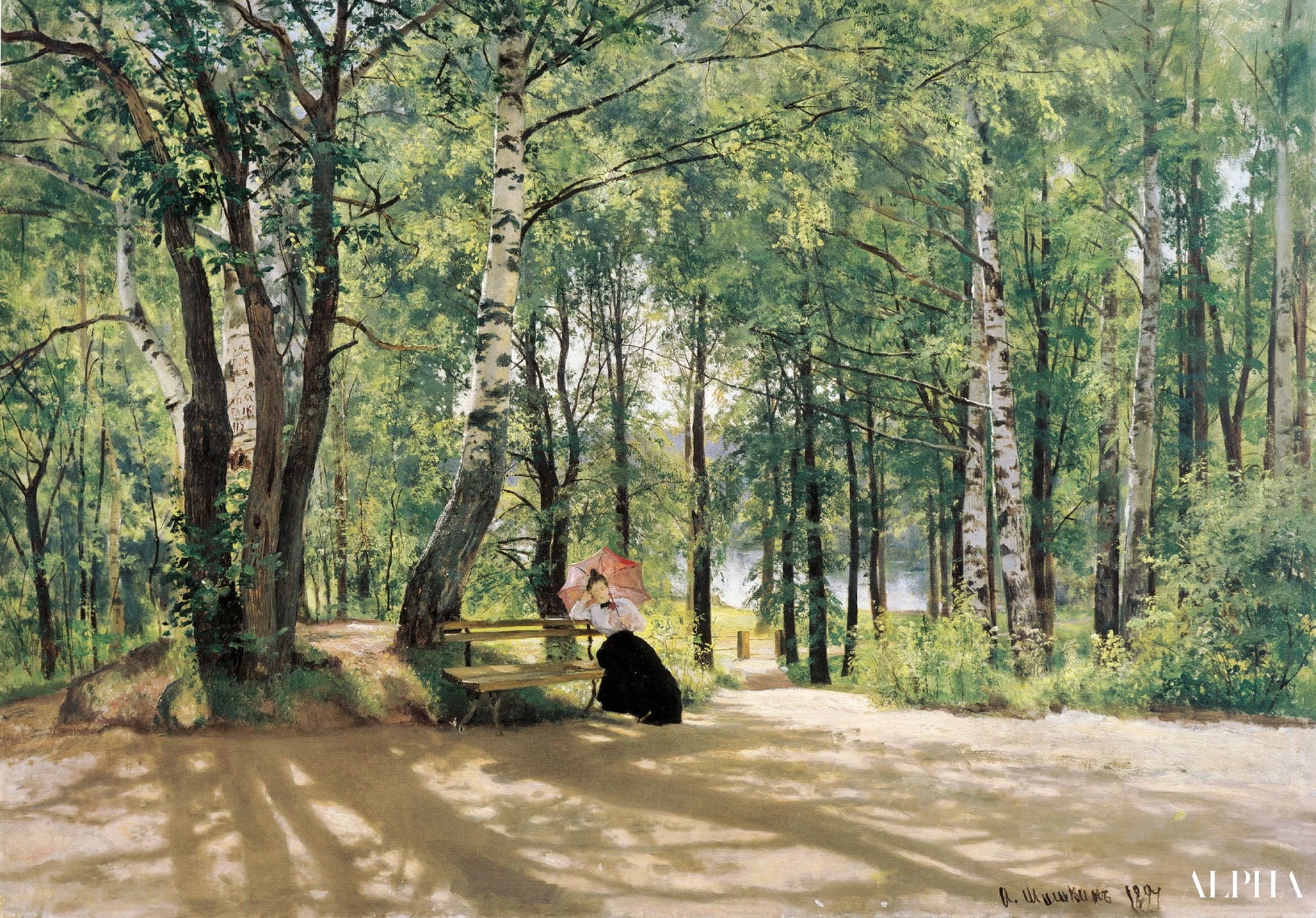 Au chalet d'été - Ivan Shishkin - Reproductions de tableaux et peintures haut de gamme