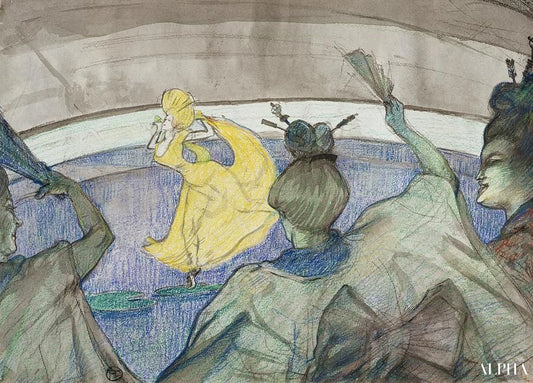 サーカスで - トゥールーズ＝ロートレック - 高級絵画および絵画の複製