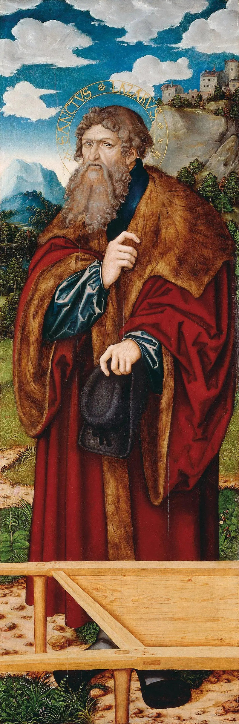 マグダラのマリアの祭壇：サン・ラザール - ルーカス・クラナッハ・エルダー