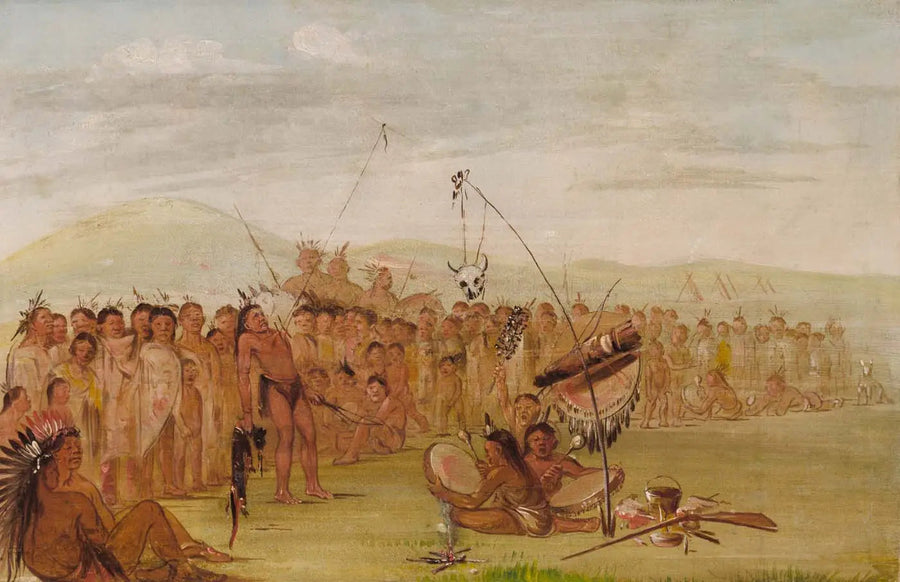 スー族の宗教儀式中の自動拷問 - ジョージ・キャトリン

Source:
Auto-torture lors d'une cérémonie religieuse sioux - George Catlin